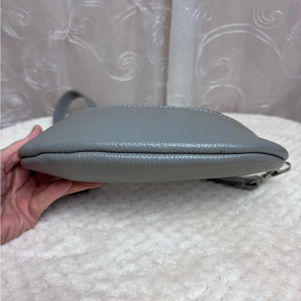 Minimalist Grey Crossbody Belt Bag - Picture 15 of 16